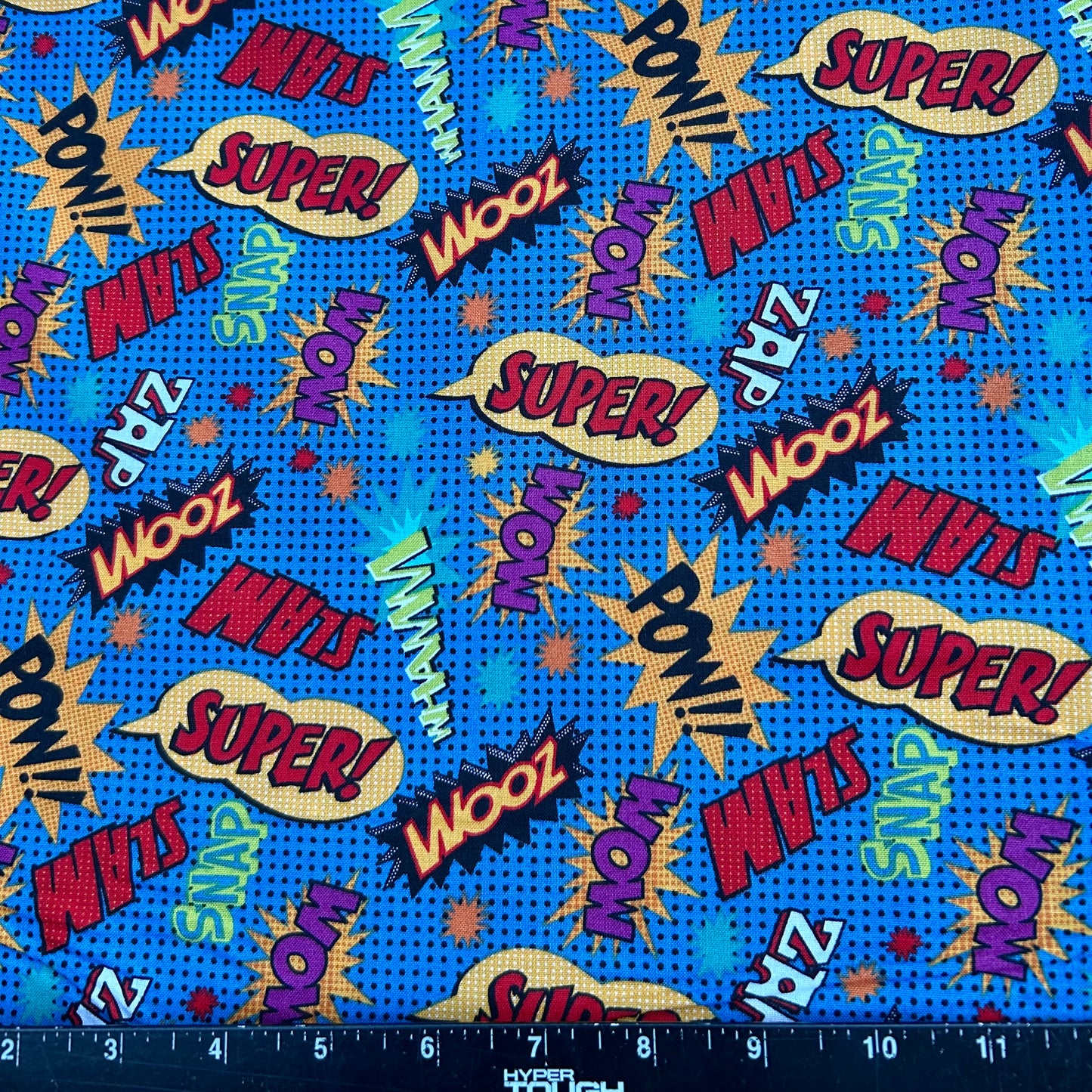 100% Cotton Fabric by The Yard for Quilt, Craft, DIY Projects... - 42" Wide (Comic Words)