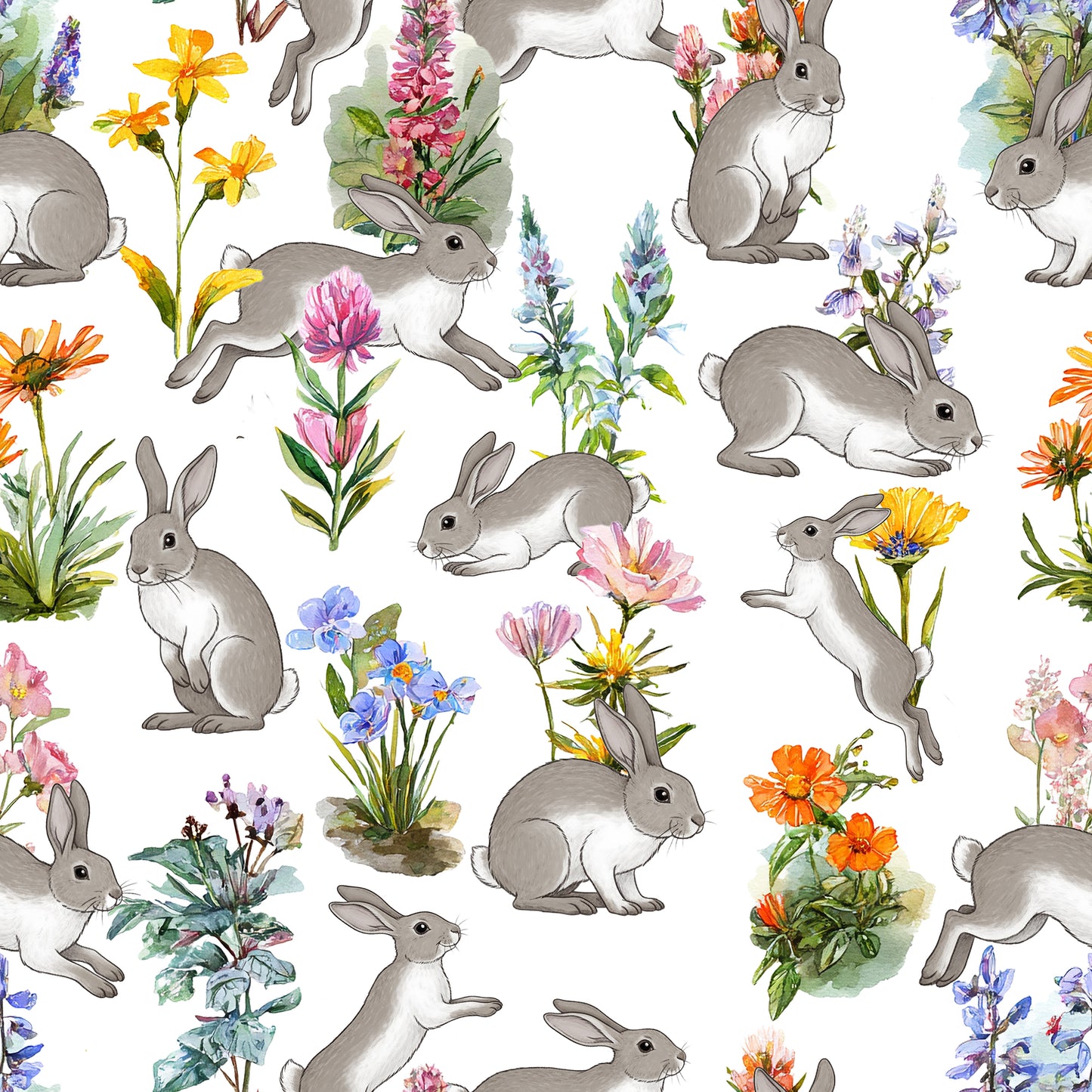 WHIMSICAL BUNNY MEAADOW