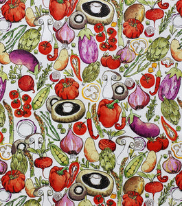 100% Cotton Fabric by The Yard for Quilt, Craft, DIY Projects... - 43" Wide (Fruits and Veggies)