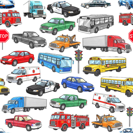 FREEWAY TRAFIC DURING RUSH HOUR