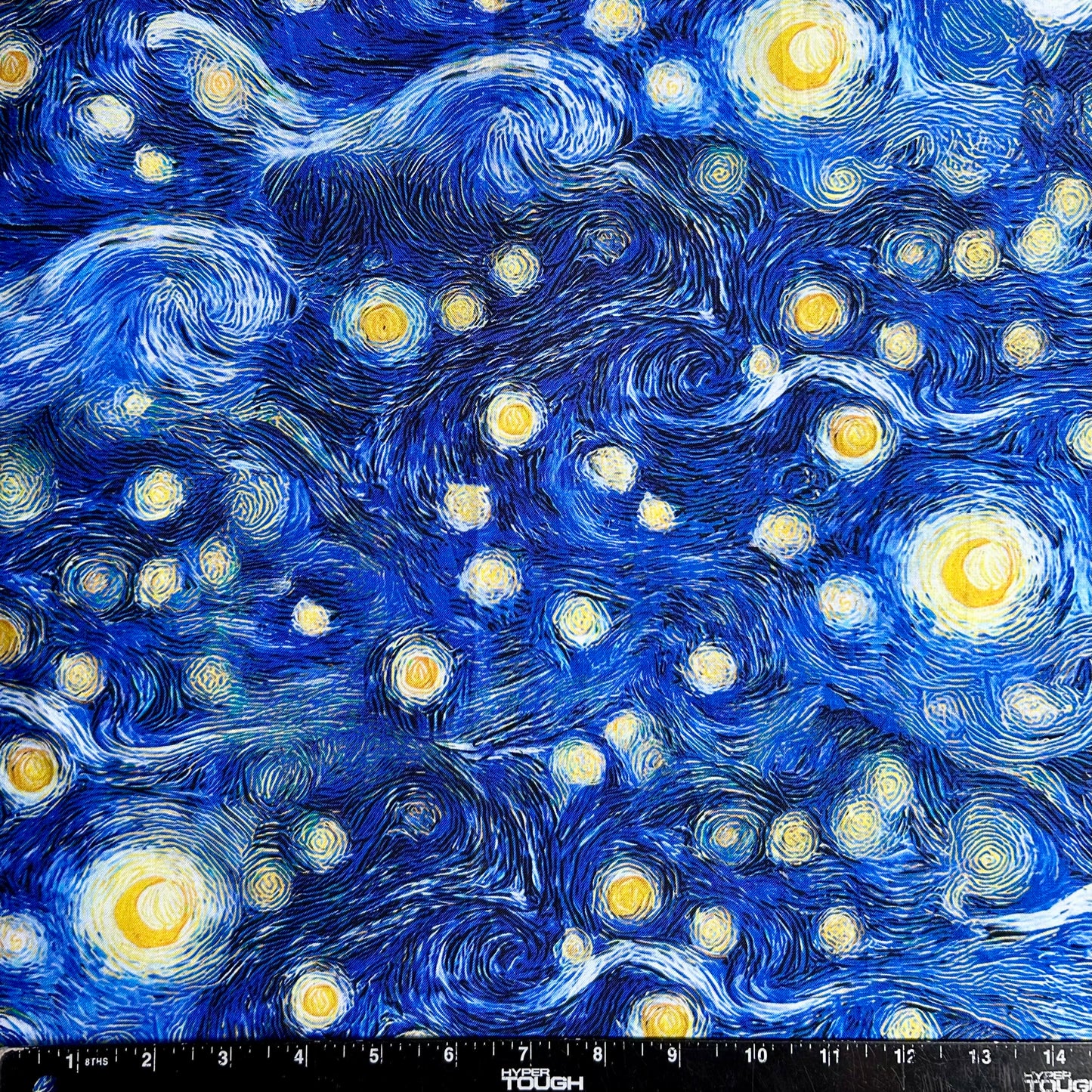 100% Cotton Fabric by The Yard for Quilt, Craft, DIY Projects... - 42" Wide (Starry Night)