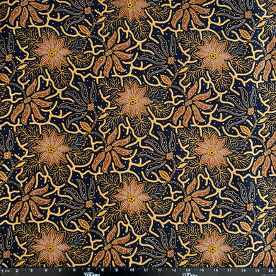 2.3 Yards Batik Pattern Printing Fabric for Sarong, Dress, Sewing, Quilting, DIY Crafts - 42 Inches Wide