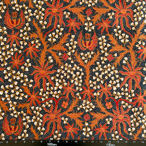 2.3 Yards Batik Pattern Printing Fabric for Sarong, Dress, Sewing, Quilting, DIY Crafts - 42 Inches Wide