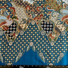 2.3 Yards Batik Pattern Printing Fabric for Sarong, Dress, Sewing, Quilting, DIY Crafts - 42 Inches Wide