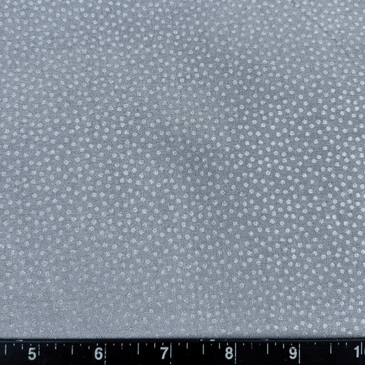 100% Cotton Fabric by The Yard for Quilt, Craft, DIY Projects... - 42" Wide (Glitter Dots on Gray)