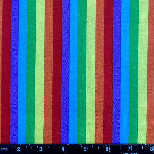 100% Cotton Fabric by The Yard for Quilt, Craft, DIY Projects... - 42" Wide (Rainbow)