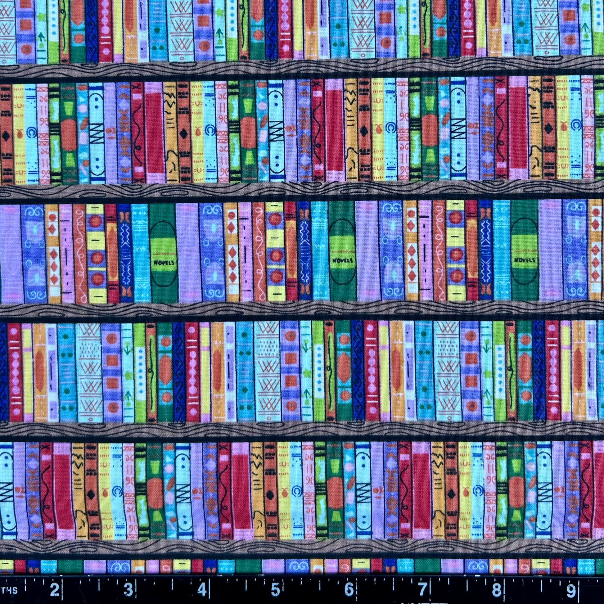 LIBRARY BOOKS ON SHELF