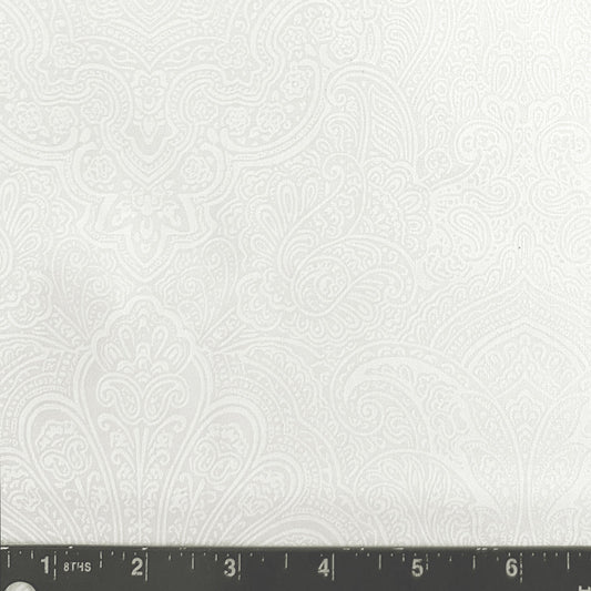 PAISLEY WHITE ON WHITE