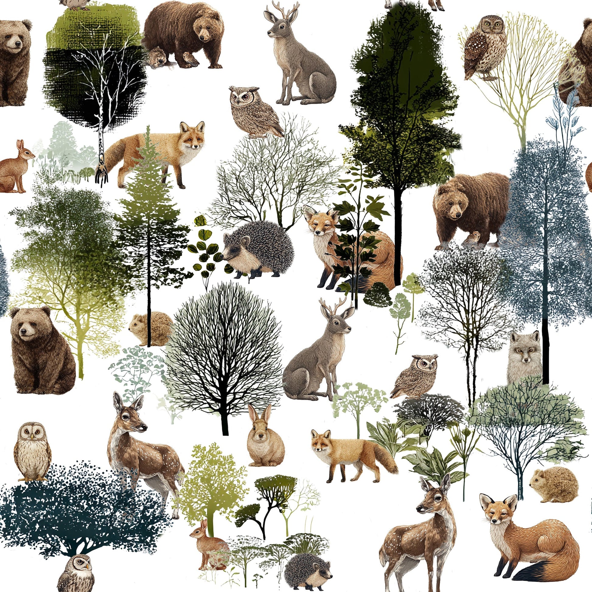 WHIMSICAL WOODLAND CREATURES