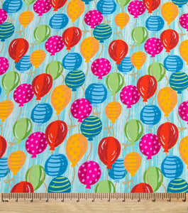 Baloon- 100% Cotton Fabric by The Yard - 43" Wide
