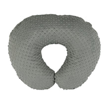 Cover only. Breastfeeding Pillow Cover - Nursing  Pillow Slipcover with Zipper. Bubble Dot Minky Fabric
