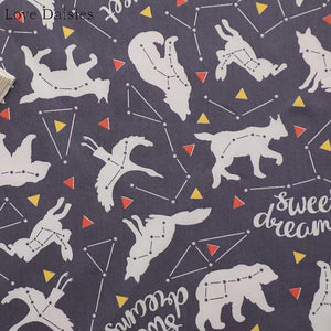 Polaris North Star - 100% Cotton Fabric by The Yard - 62" Wide