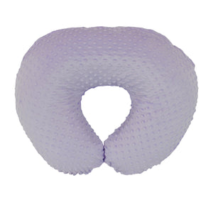 Cover only. Breastfeeding Pillow Cover - Nursing  Pillow Slipcover with Zipper. Lavender