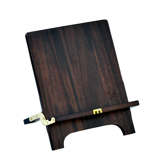 The Mobiport. Hand-made, Foldable Portable Wood Stand and Holder for Mobile Devices, Ipads and Smart Cell Phones