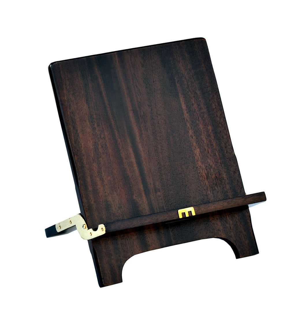 The Mobiport. Hand-made, Foldable Portable Wood Stand and Holder for Mobile Devices, Ipads and Smart Cell Phones