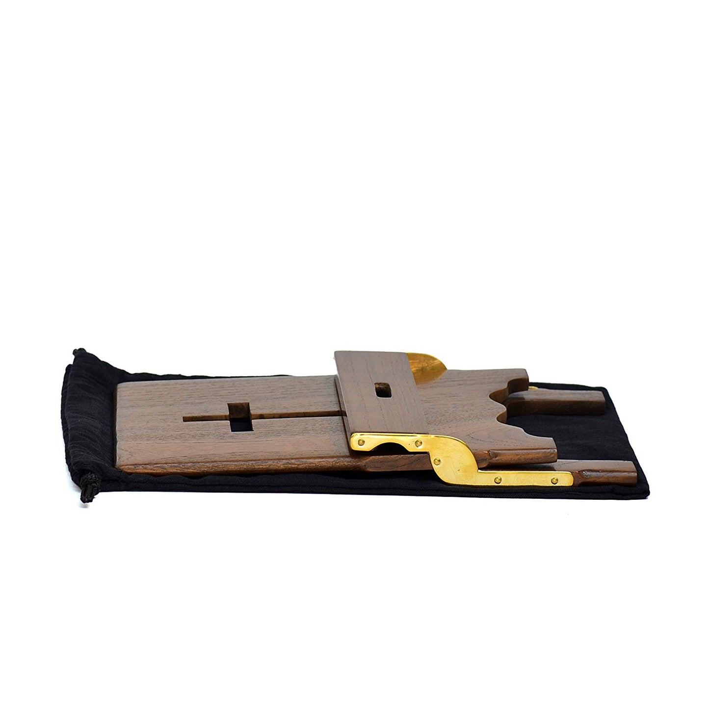 The Mobiport. Hand-made, Foldable Portable Wood Stand and Holder for Mobile Devices, Ipads and Smart Cell Phones