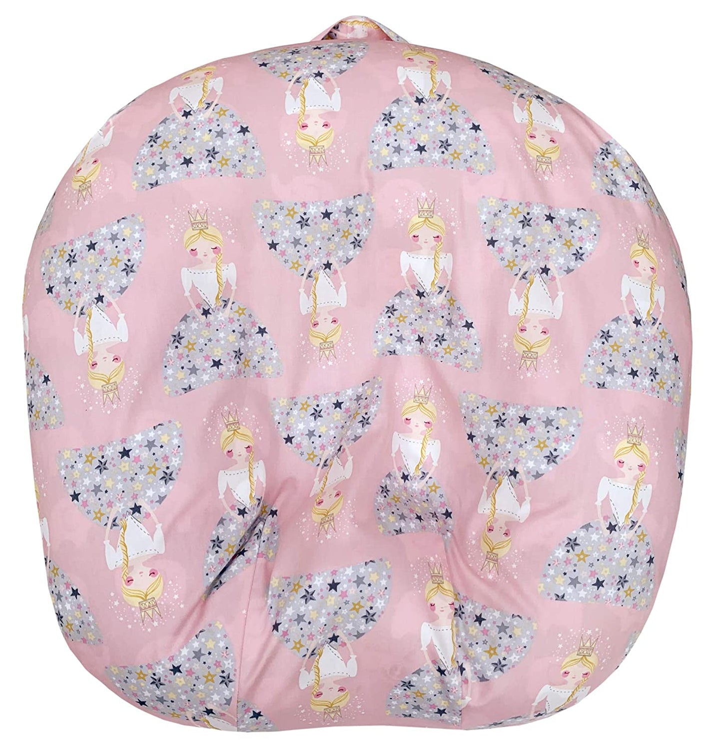Cover only. Princess Theme Boppy Newborn Lounger Removable Cover with Zipper.