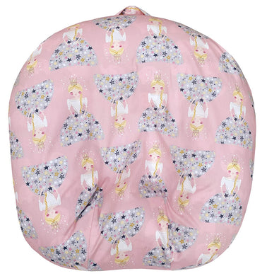 Cover only. Princess Theme Boppy Newborn Lounger Removable Cover with Zipper.