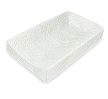 3-Sided Changing Pad Cover 32 x 16 x 4 Inches. Minky Dot Fabric (Grey)