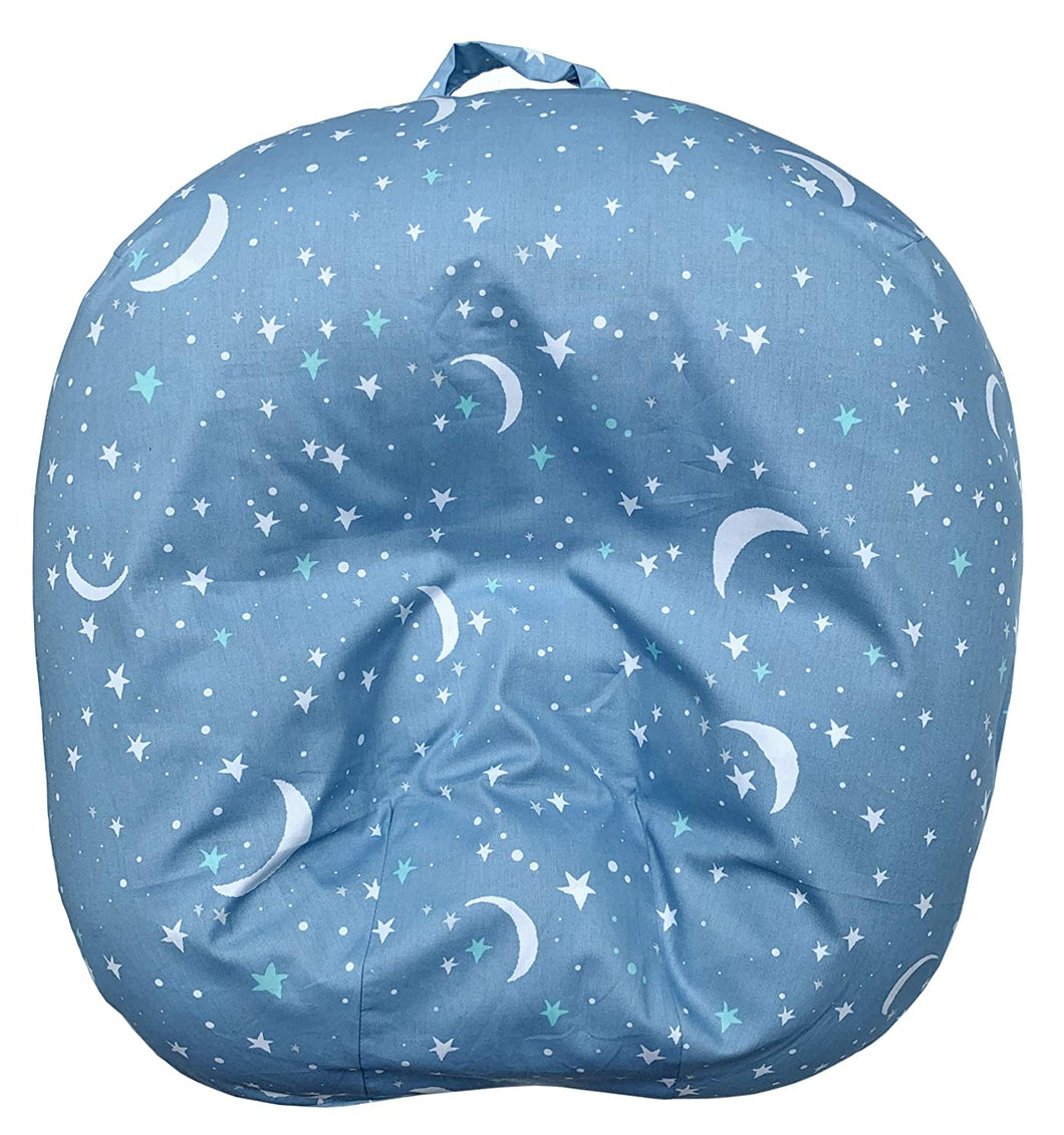 Cover only. Star Theme Boppy Newborn Lounger Removable Cover with Zipper.