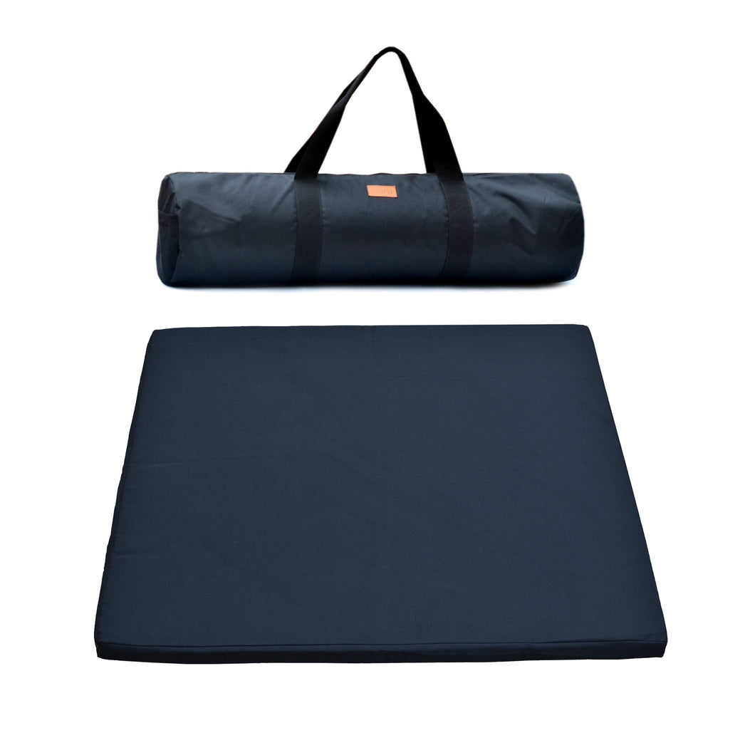 Meditation Cushion - Zabuton Meditation Mat Made of 100% Natural Latex Rubber Foam