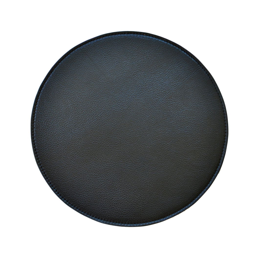 Genuine Leather Mouse Pad with Non-Slip Suede Leather Backing for Gaming Office Laptop Computer