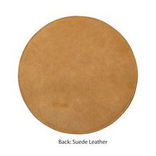 Genuine Leather Mouse Pad with Non-Slip Suede Leather Backing for Gaming Office Laptop Computer - Set of 2