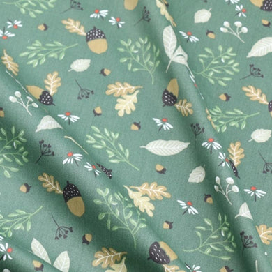 100% Cotton Fabric by The Yard for Sewing, Quilting, DIY Crafts - 62 Inches Wide (Pine Cones)