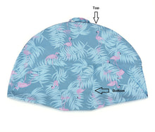 Cover only. Newborn Lounger Removable Cover with Zipper (Flamingo)