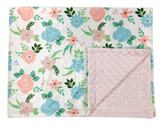 Baby Blanket - Receiving Blanket - Security Blanket - 30 x 40 inches (Multiple Choices)