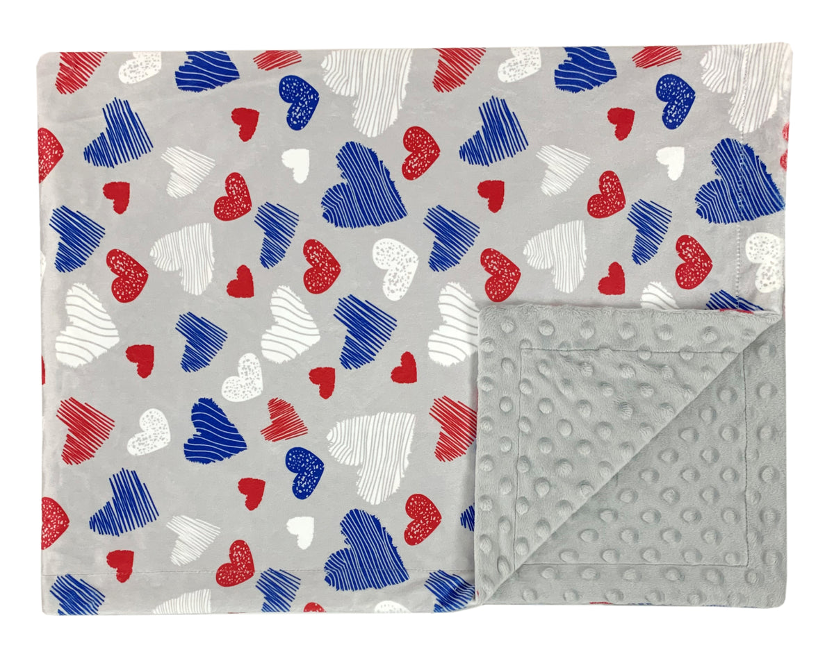 Baby Blanket - Receiving Blanket - Security Blanket - 30 x 40 inches (Multiple Choices)