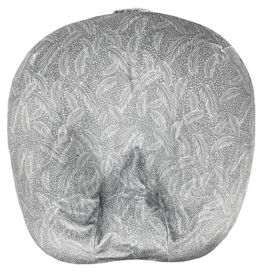 Baby Newborn Lounger Cover with Zipper Closure - Grey Feather