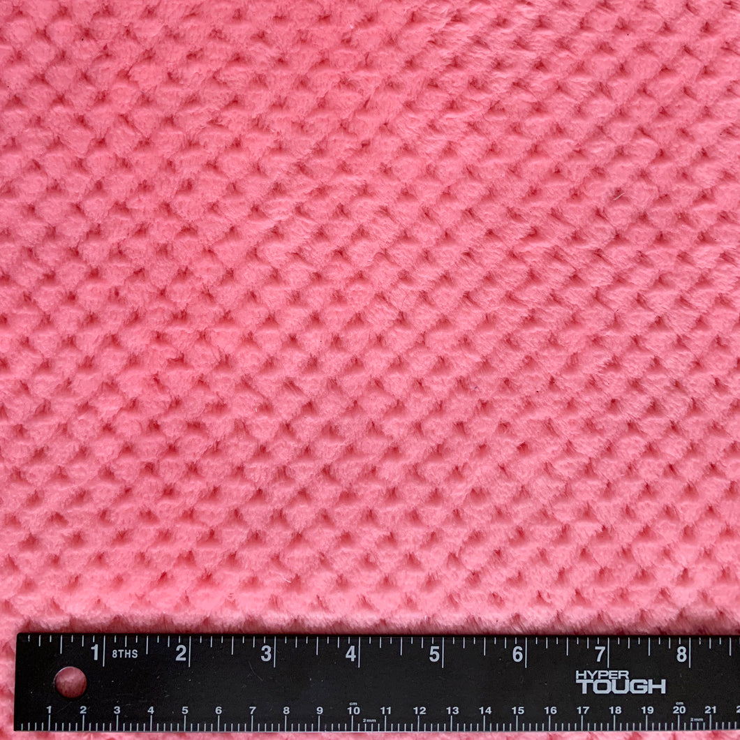 Shannon Fabrics - Cloud Spa Cuddle Minky Fabric - Coral