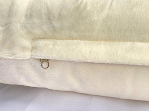Body Pillow Cover with Zipper | Body Pillow Pillowcase 20" x 54" - Soft Fleece Minky Fabric