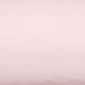 Crib Sheets for Standard Crib Mattress 52 x 28 x 8 Inches for Baby Boys Girls Neutral - Plain Minky Fabric - Light Pink