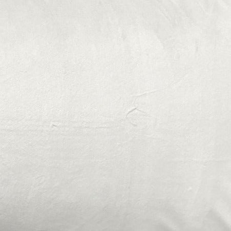 Crib Sheets for Standard Crib Mattress 52 x 28 x 8 Inches for Baby Boys Girls Neutral - Plain Minky Fabric - Off White